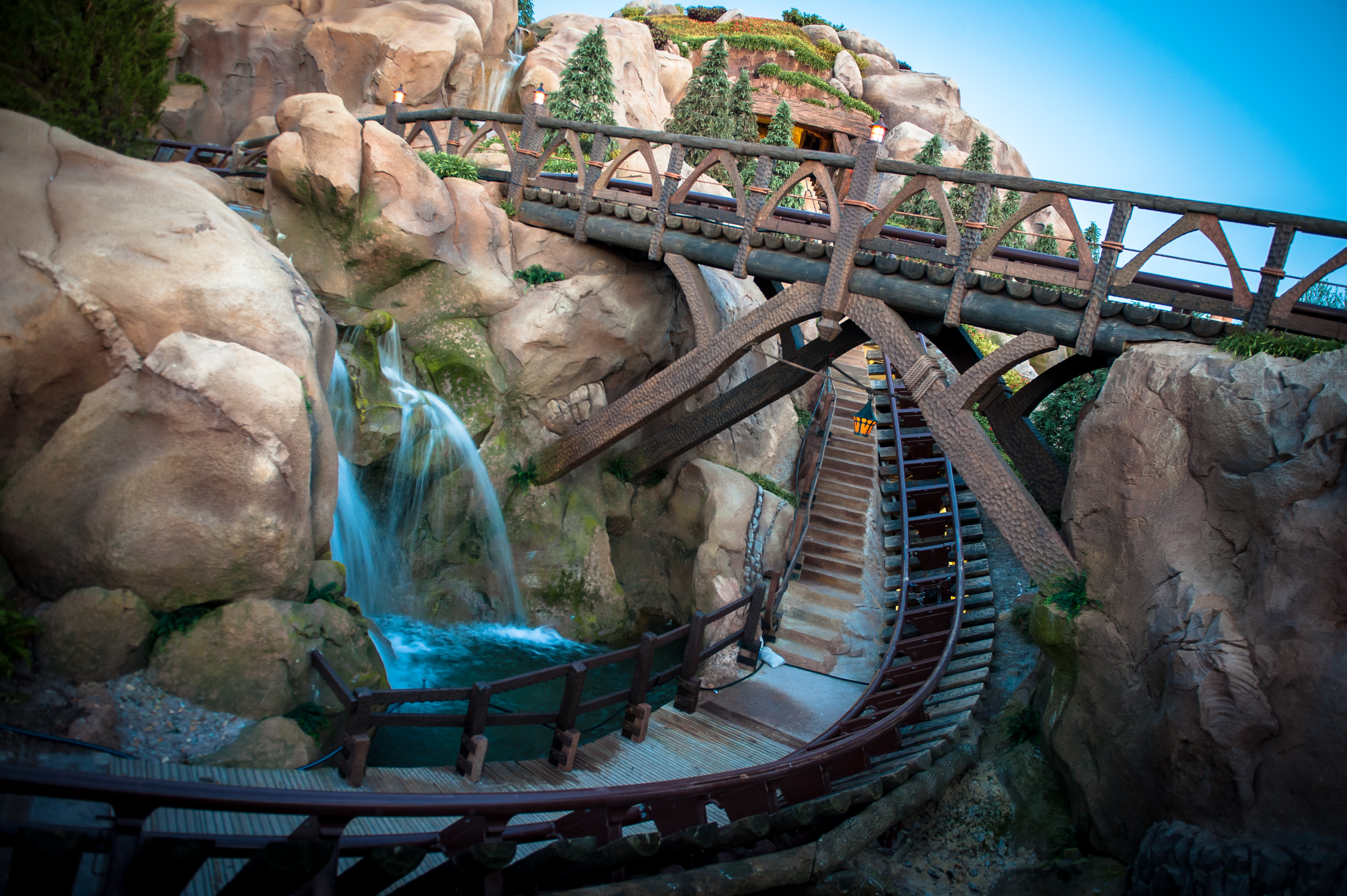 Atracción Seven Dwarfs Mine Train en Magic Kingdom